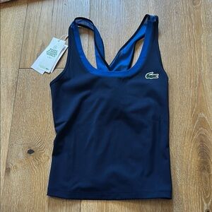 Lacoste Navy Blue Tank Top